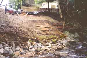 Thain Creek Slope Construction